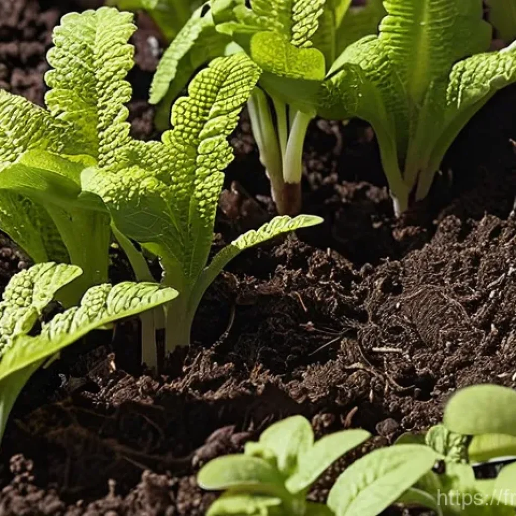 다년생 식용 정원에서의 생물 다양성 증진 방법 - **"Vibrant Living Soil: The Heart of a Forest Garden"**
A close-up, ground-level shot of incredi...
